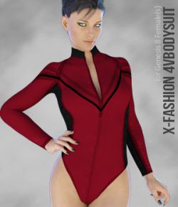 X-Fashion 4VBodysuit for Genesis 8 Females