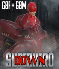 SuperHero Down for G8F and G8M Volume 1