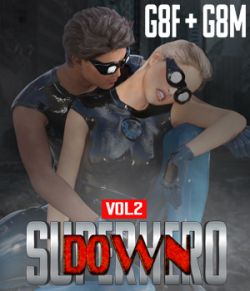 SuperHero Down for G8F and G8M Volume 2