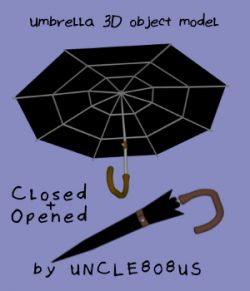 Umbrella 3D object model