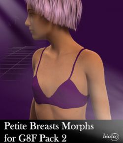 Petite Breast Morphs for Genesis 8 Female Pack 2