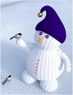 Spring Thaw Snowman Prop Set