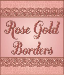 Rose Gold Borders with Bonus Gift