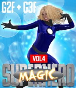 SuperHero Magic for G2F and G3F Volume 4