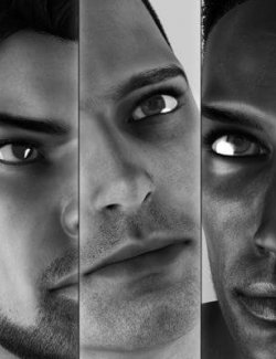 All Man - Triple Head Pack for Genesis 3 Male