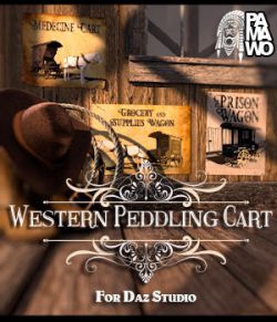 Western Peddling Cart for DS