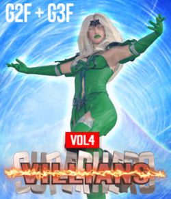 SuperHero Villians for G2F and G3F Volume 4