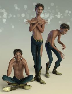 Capsces Poses and Expressions for Ollie 8 and Genesis 8 Male