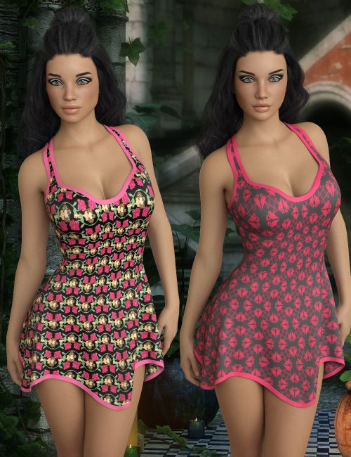 Click here to see preview images for "InStyle - Dforce Spring Dress G8" InStyle - Dforce Spring Dress G8