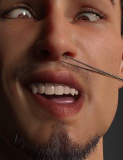 CC Hole Hair for Genesis 8 Male(s)