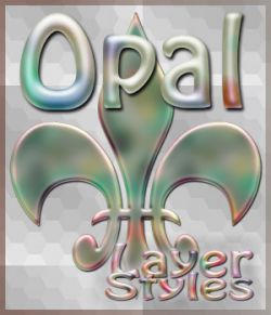 Opal Photoshop Styles