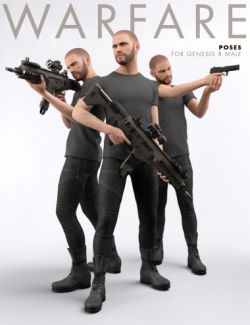 Warfare Poses for Genesis 8 Male