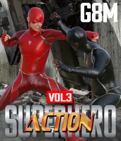 SuperHero Action for G8M Volume 3