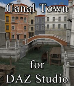 Canal Town for DAZ Studio