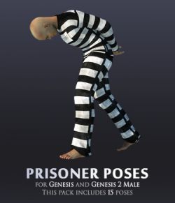 Prisoner poses for Genesis and Genesis 2 Male