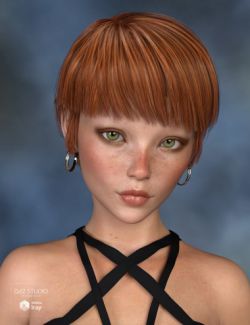 Carella Hair for Genesis 3 and 8 Female(s)