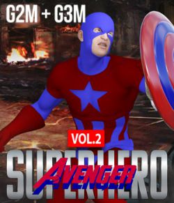 SuperHero Avenger for G2M and G3M Volume 2