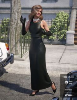 dForce Breakfast Date Outfit for Genesis 8 Female(s)