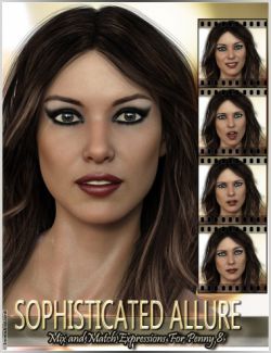 Sophisticated Allure Mix and Match Expressions for Penny 8 and Genesis 8 Female(s)