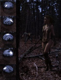 Orestes Iray HDRI Enviroment- Haunted Grove at Night