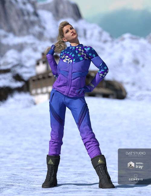 Comfy Winter Clothes for Genesis 3 Female(s)