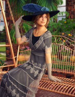 dForce Georgette Outfit for Genesis 8 Female(s)