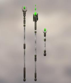 Necromancer Staffs and Wand- Extended License