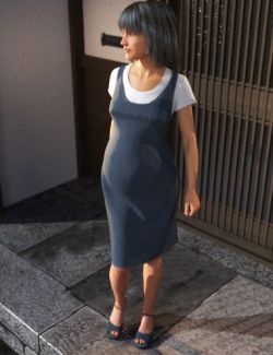 dForce Maternity Dress for Genesis 8 Female(s)