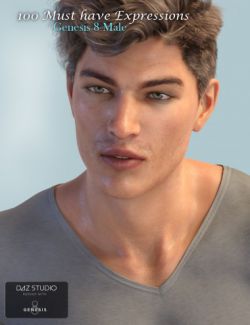 100 Must Have Expressions for Genesis 8 Male(s)