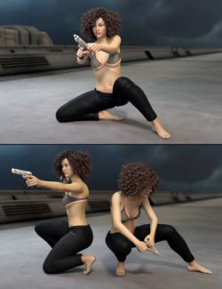 Spy Girl Poses for Genesis 8 Female and Victoria 8