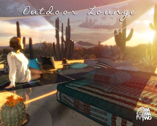 Click here to see preview images for "Outdoor Lounge for DS" Outdoor Lounge for DS