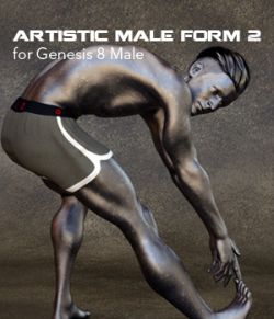 Artistic Male Form 2 for Genesis 8 Male