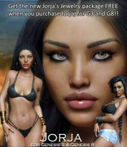 Jorja for Genesis 3 and Genesis 8 Females