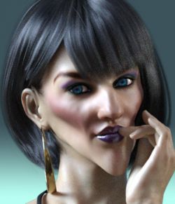 3DA Airlie for G3/G8 | Characters for Poser and Daz Studio