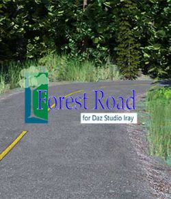 Forest Road for Daz Iray