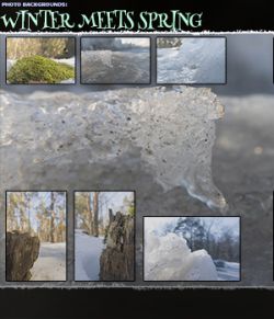 Photo Backgrounds: Winter meets Sring