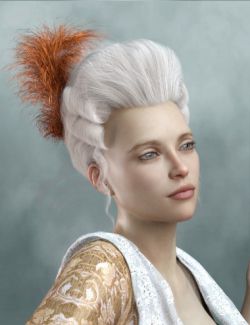 Historical Hair for Genesis 8 and 3 Female(s)
