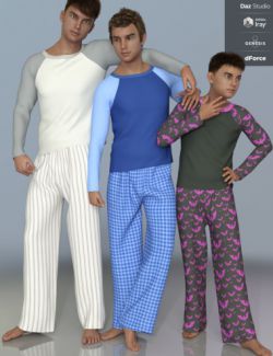 dForce PJs for Genesis 8 Male(s)