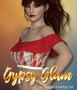 Gypsy Glam for Ruffle Top