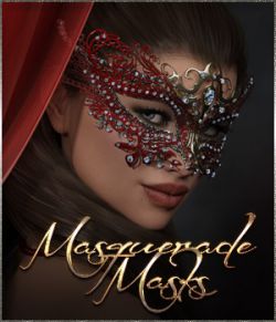 Masquerade Masks - Genesis 3-8 Females