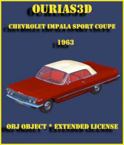 Chevrolet Impala Sport Coupe 1963- Extended license