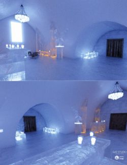 Ice Hotel Lobby