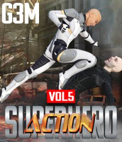 SuperHero Action for G3M Volume 5