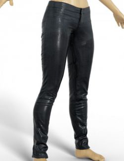 OBJ- Shiny Leather Pants