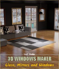 3D Windows Maker - DAZ Iray Shaders