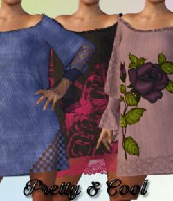Pretty & Cool for dForce Summershift Dress by lully