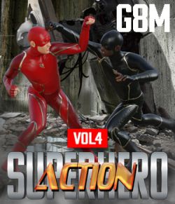 SuperHero Action for G8M Volume 4