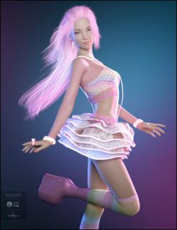 Party Monster Outfit Kawaii Textures