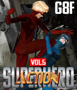 SuperHero Action for G8F Volume 5