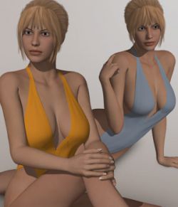 One Piece Bikini I for V4A4G4S4Elite and Poser